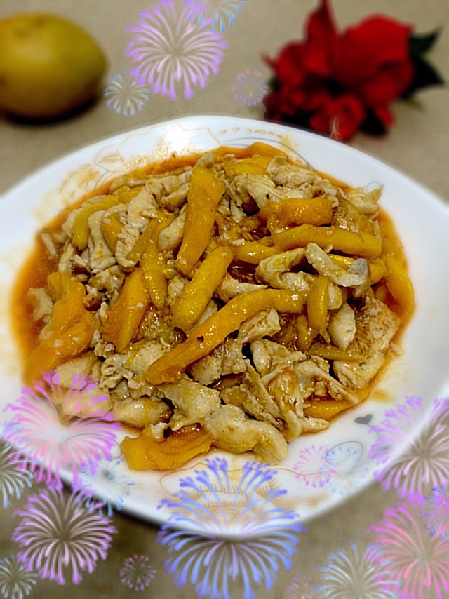 芒果鸡肉的做法