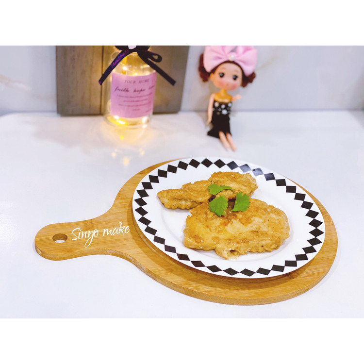 香煎带汁鸡胸肉（嫩口不柴）的做法