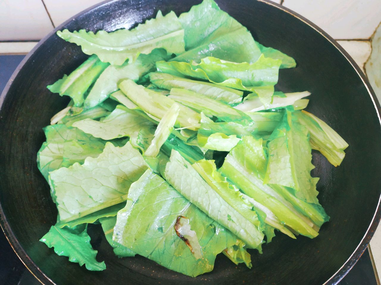 蒜蓉油麥菜