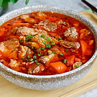 #向往的生活 就是外婆乡# 番茄炖牛肉 鸿运当头牛气冲天的做法图解9