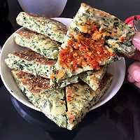 #带着美食出去浪#苜蓿锅盔的做法图解6