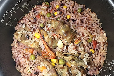 番茄肥牛电饭锅焖饭