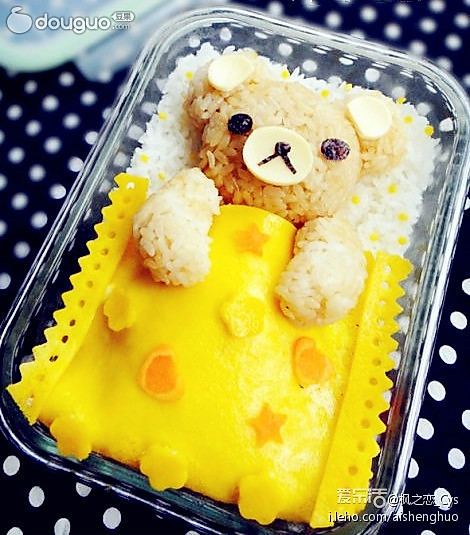 轻松熊咖喱饭——晚安小熊熊的做法