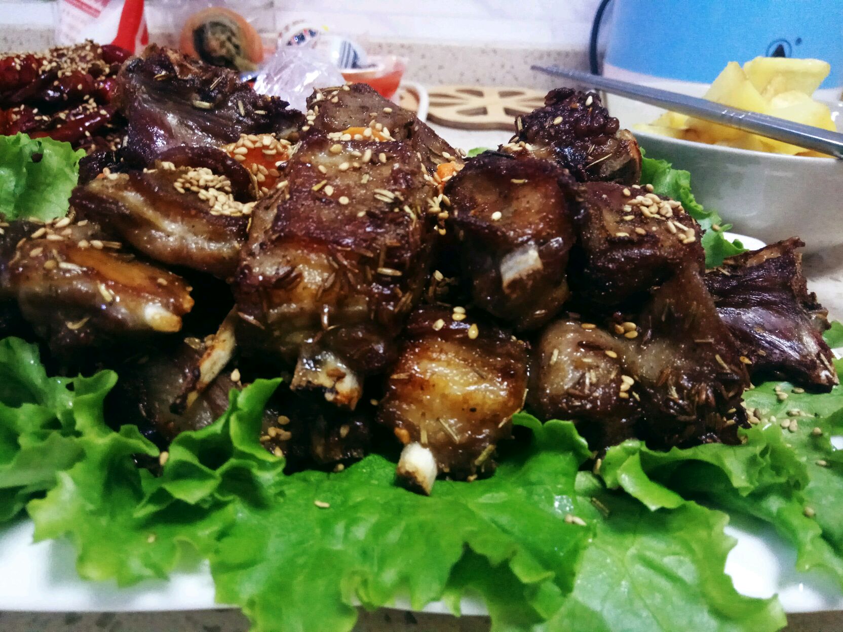 My lamb chops