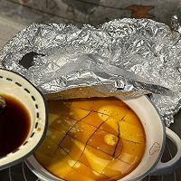 #珍选捞汁 健康轻食季#捞汁海参蒸蛋的做法图解5