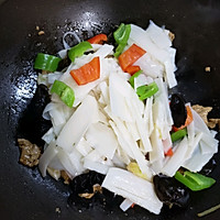 陕菜经典～莲菜炒肉的做法图解12