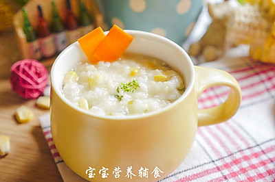 宝宝辅食-土豆二米肉焖饭