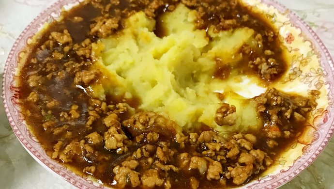 肉沫土豆泥