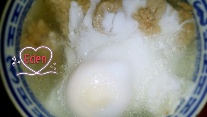 南昌肉饼蛋汤(后汤法)