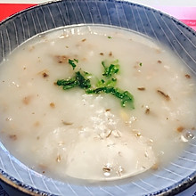 小清新海鲜蘑菇粥
