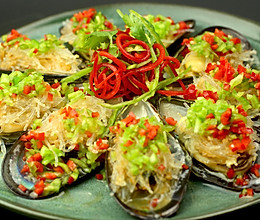 蒜蓉粉丝蒸淡菜的做法