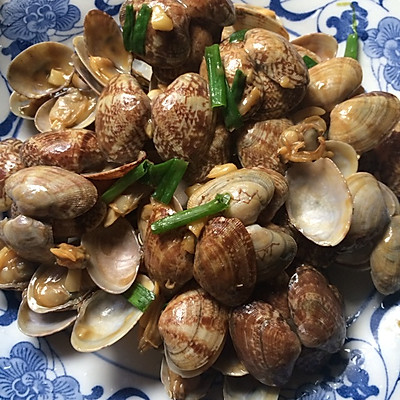 爆炒花蛤