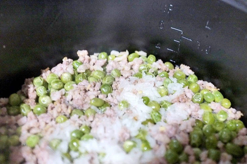 碗豆糯米饭的做法图解10