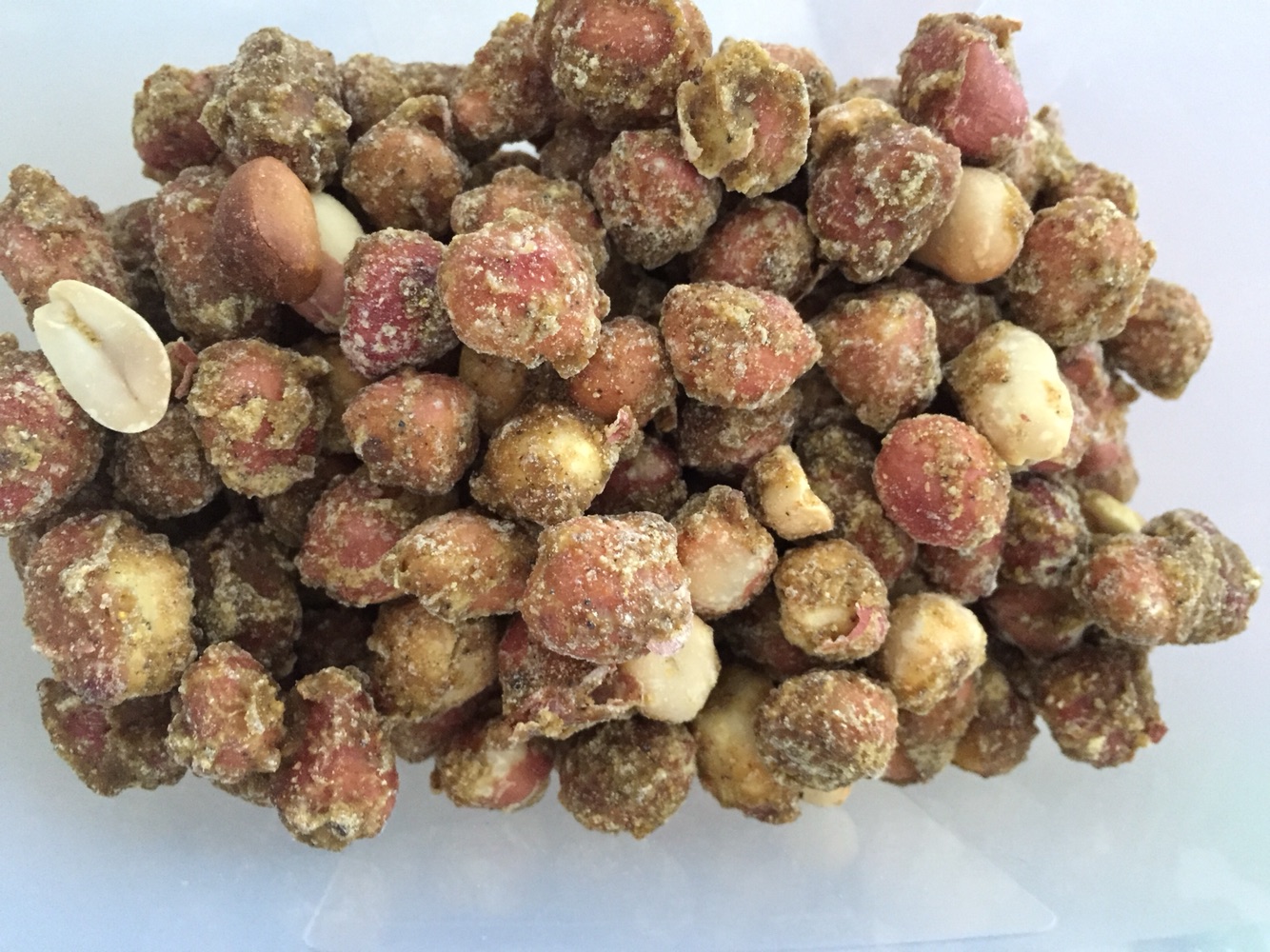 Peanut with strange taste
