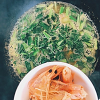 ㊙️时蔬鲜虾疙瘩汤的做法图解8