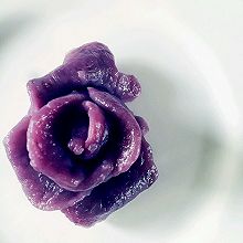 紫薯玫瑰 营养早餐