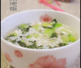 鸡丝咸泡饭的做法