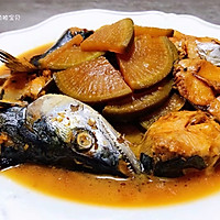 #元宵节美食大赏#鲅鱼炖萝卜片的做法图解13
