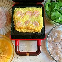 鸡肉虾仁三明治的做法图解1