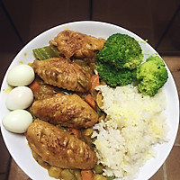 椰香咖喱鸡吃饭的做法图解11