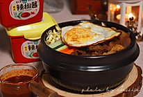 #暖冬酱在手，嗨吃部队锅#暖乎乎的韩式肥牛拌饭～的做法