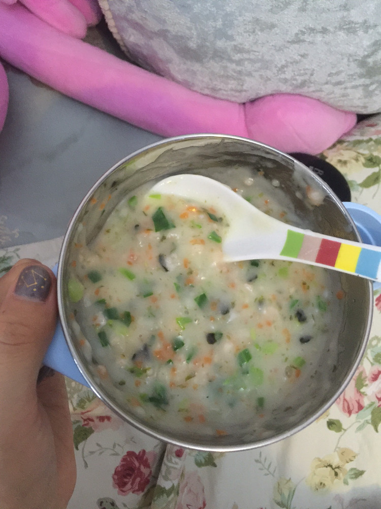 海鲜时蔬面汤--一岁+宝宝辅食的做法