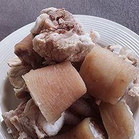 #名厨汁味正当夏#红烧耗油猪尾巴的做法图解1