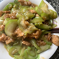 丝瓜滑肉片的做法图解9