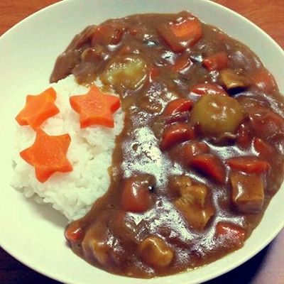 椰香咖喱鸡肉饭123