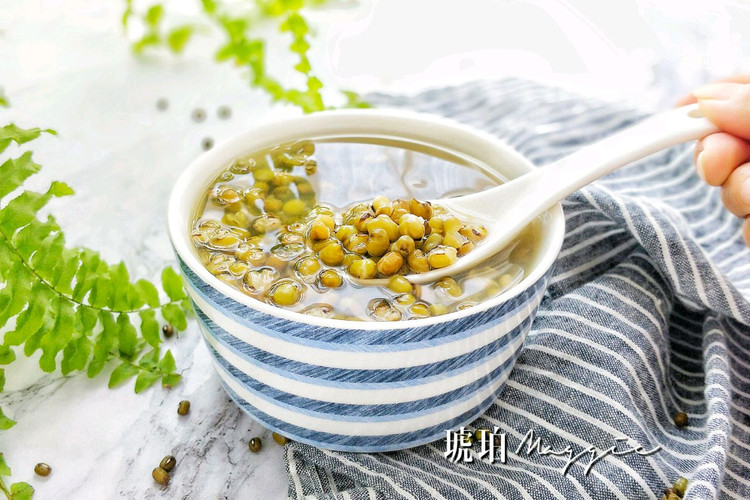 清热解暑绿豆汤的做法