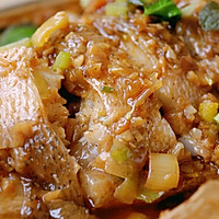 #以美食的名义说爱她#干饭人绝对不能放过的经典蒜香纸包鱼的做法图解19