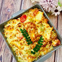 #感恩节为TA做顿饭#芝士焗意大利面的做法图解11