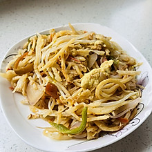 家常炒饼丝（馍丝）