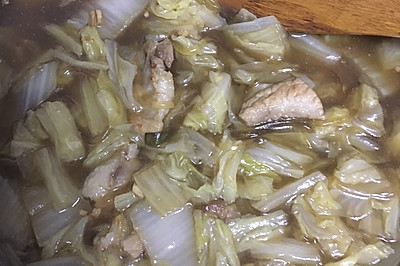 猪肉白菜炖粉条