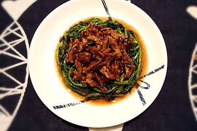 酱香鸡丝盖菜