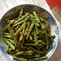 清炒长豆角的做法图解1