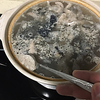 乌骨鸡猪肚汤的做法图解3
