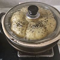 梅花拉丝蒸面包的做法图解9