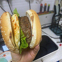 牛肉饼汉堡的做法图解3