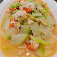 蒜味笋干炒葫芦的做法图解8