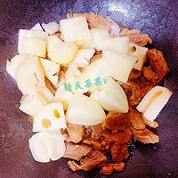 照烧莲藕隔山肉的做法图解9
