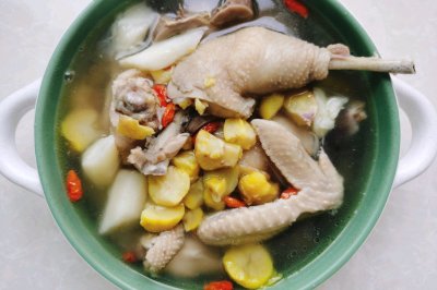 板栗鸡汤