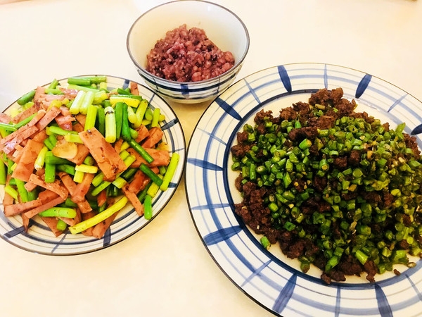 豆角炒牛肉