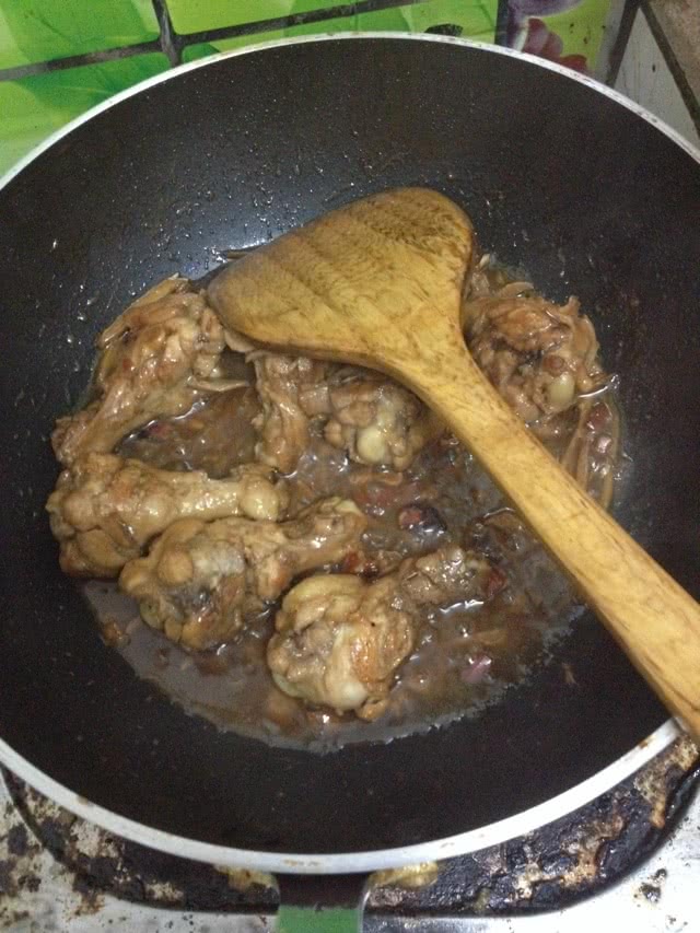红烧鸡腿的做法图解6