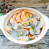 花蛤大虾粉丝煲（浓汤宝版）的做法图解11