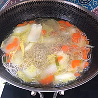 冬日份-蔬菜肉丸粉丝汤的做法图解11