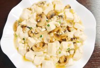 #一蔬一饭皆告白#鸡汁蘑菇炖豆腐的做法