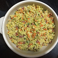 蔬菜胡椒碎炒饭的做法图解4