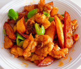 干锅土豆鸡块的做法