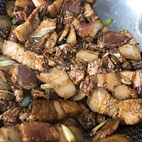 #做川菜用豪吉#干锅菜花的做法图解9